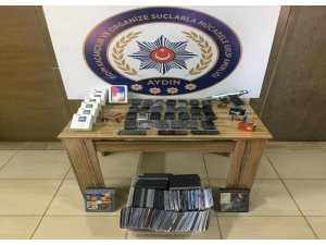 Didim polisi kaçakçılığa göz açtırmıyor