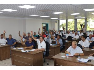 Turgutlu Belediye Meclisi 2 madde için yeniden toplandı