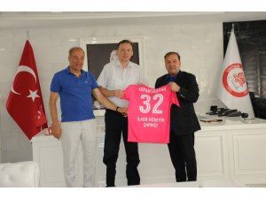 SDÜ ve Ispartaspor arasında kent için güç birliği