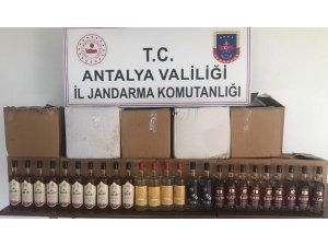 Manavgat’ta sahte içki operasyonu