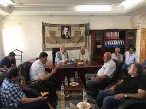 DTSO Başkanı Kaya sanayi sitesi esnafıyla bir araya geldi