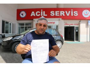 Servis sürücüsünün darp edilme anı kameralara yansıdı