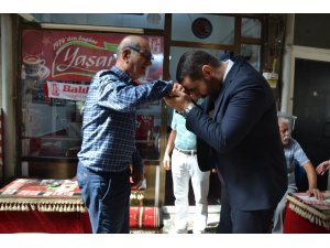 Balıkesirspor başkanından 1 numaralı üyeye ziyaret