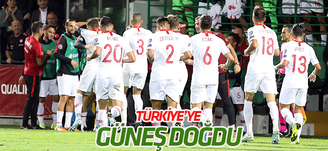 A Milli Takıma Güneş doğdu