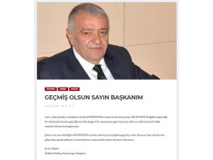 Kayserispor Başkanı Erol Bedir, Mamur için mesaj yayınladı