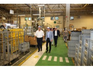 Başkan Çiftçi, sanayi ziyaretlerini sürdürüyor