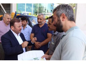 AK Parti Giresun Milletvekili Sabri Öztürk: “Üretici, TMO alımlarından memnun”