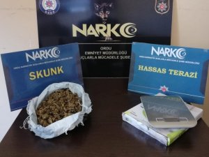 Ordu’da uyuşturucu operasyonuna 4 tutuklama