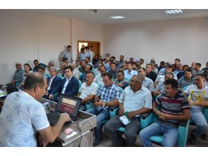 Günyüzü’nde çiftçilere yüzde 50 hibe desteği bilgilendirme toplantısı