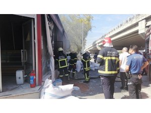 Gölcük’te fırında çıkan yangın korkuttu