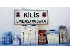 10 bin paket kaçak sigara ele geçirildi