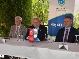 Tekirdağ Büyükşehir Belediye Başkanı Albayrak: "Toplantıdan son derece memnun oldum"
