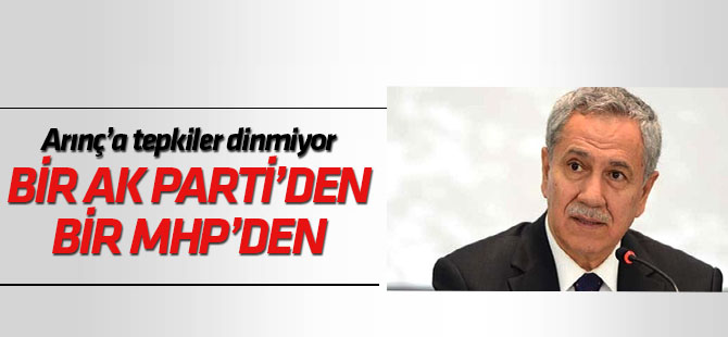 Bülent Arınç’a tepki: 'Sen yok hükmünde bir zerresin'