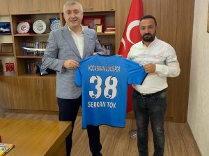 Kocasinan Ülküspor, Serkan Tok’u ziyaret etti