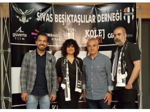 ‘Kolej Havası’ filmi Sivas’ta taraftarla buluştu