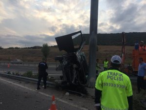 Bilecik’te düğün dönüşü feci kaza: 1 ölü, 7 yaralı