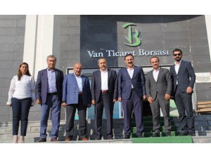 Van Milletvekili Arvas’tan VANTB’ye ziyaret