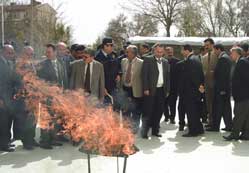 Nevruz, ilçelerde de kutlandı