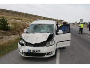 Tavşanlı’da trafik kazası, 1 kişi yaralandı