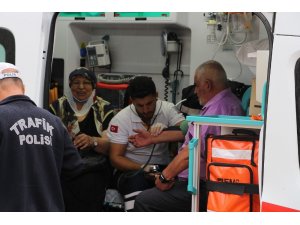 Kula’da trafik kazası: 2 yaralı