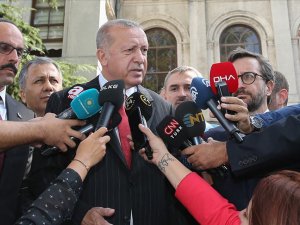 Cumhurbaşkanı Erdoğan:Bunlar bizi yıldırmayacak.