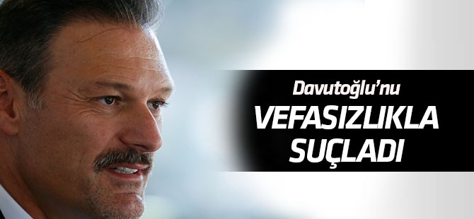 Alpay Özalan'dan, Ahmet Davutoğlu'na: Vefasız biri