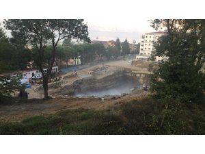 KTÜ’deki patlama korkuttu