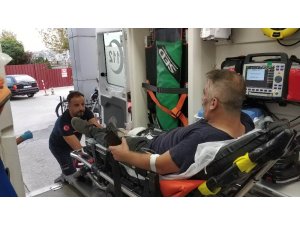 Hurdacıya iş yerinin önünde silahlı saldırı