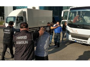 Samsun’da uyuşturucu ticaretinden 6 tutuklama