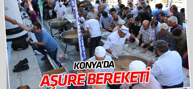 Konya'da Aşure bereketi