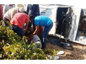 Şanlıurfa’da otomobil devrildi: 1 ölü