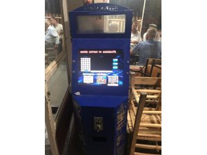 Polis  oyun makinelerine el koydu