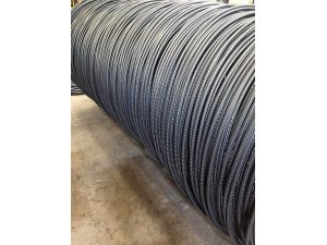 KARDEMİR, "nervürlü kangal" üretimine başladı