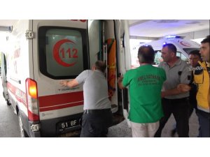 Ayağını silaj makinasına kaptırdı