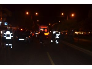 Otomobilin çarptığı yaya ağır yaralandı