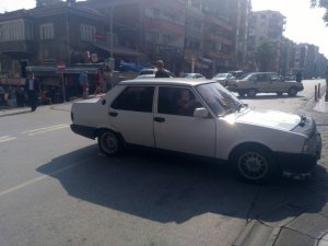 Denizli’de faciadan dönülen anlar güvenlik kamerasında