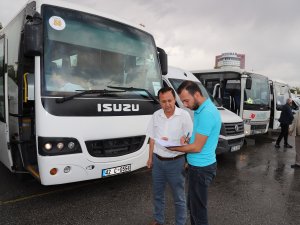 Okul servis araçlarına sıkı denetim