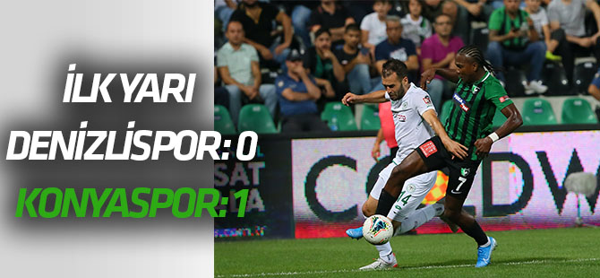 Süper Lig: Yukatel Denizlispor: 0 - Konyaspor: 1