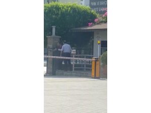 İşçinin, silahla daire başkanlığını basma anı kamerada