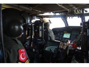 Antalya’da turizm bölgelerine havadan trafik denetimi