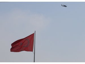 Fırat'ın doğusunda beşinci ortak helikopter uçuşu