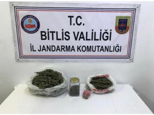 Bitlis’te 4 kilo 300 gram kubar esrar ele geçirildi