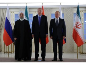 Türkiye-Rusya-İran Üçlü Liderler Zirvesi başladı