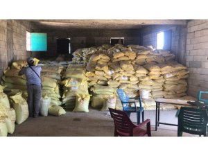 Kilis’te tonlarca sahte gübre ele geçirildi