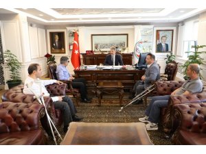 Melikgazi’den Bedensel Engelliler Spor Kulübü’ne Destek