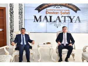 Kazakistan'ın Ankara Büyükelçisi Saparbekuly Malatya'da