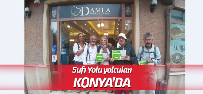 Kadim Sufi Yolu yolcuları Konya'da