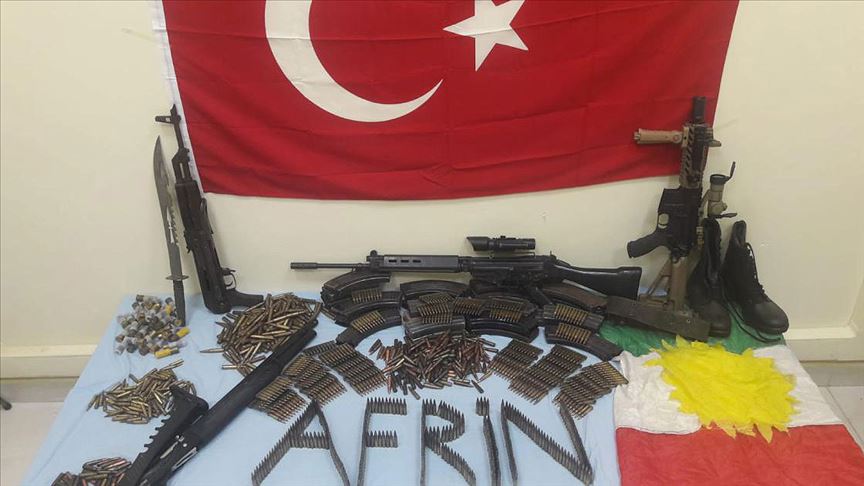 Afrin'de terör operasyonu: 9 gözaltı