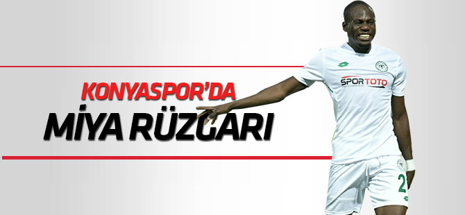 Konyaspor'da Miya rüzgarı: 3 maçta 2 gol