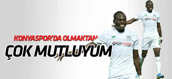 Farouk Miya: Konyaspor'da olmaktan çok mutluyum
